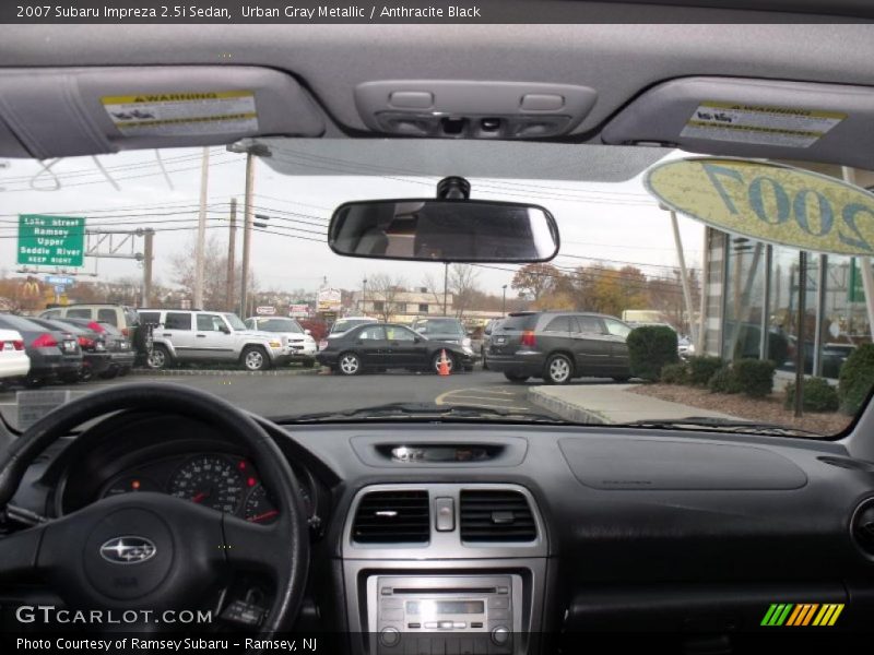 Urban Gray Metallic / Anthracite Black 2007 Subaru Impreza 2.5i Sedan