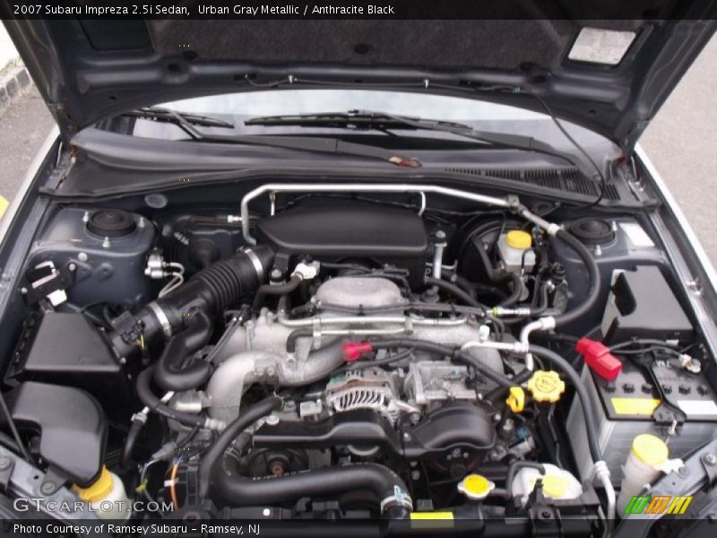 Urban Gray Metallic / Anthracite Black 2007 Subaru Impreza 2.5i Sedan