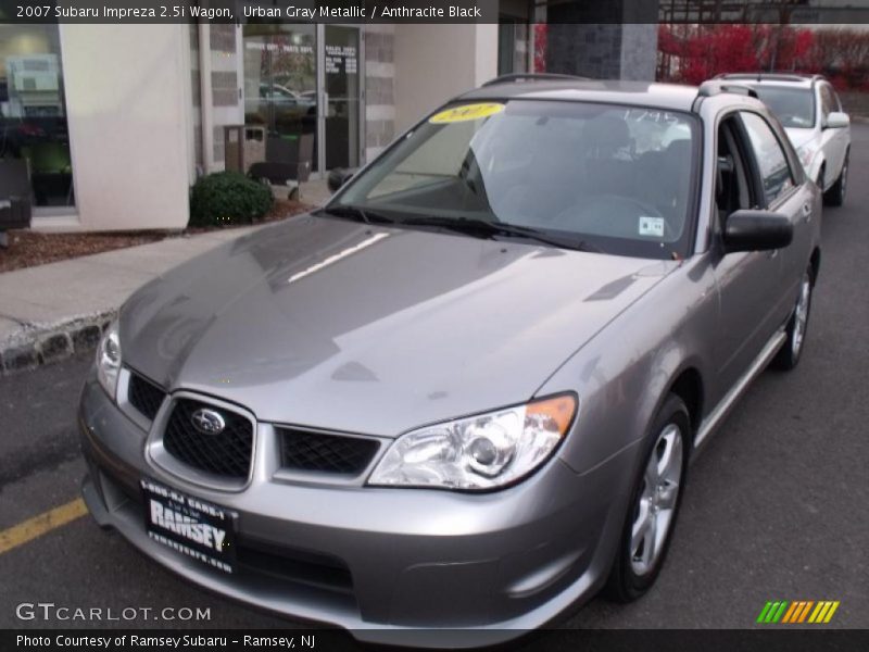 Urban Gray Metallic / Anthracite Black 2007 Subaru Impreza 2.5i Wagon