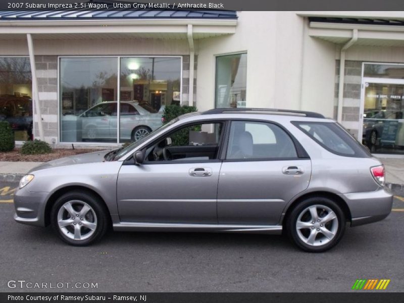 Urban Gray Metallic / Anthracite Black 2007 Subaru Impreza 2.5i Wagon
