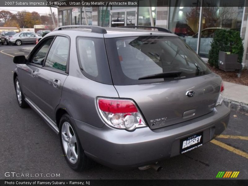 Urban Gray Metallic / Anthracite Black 2007 Subaru Impreza 2.5i Wagon