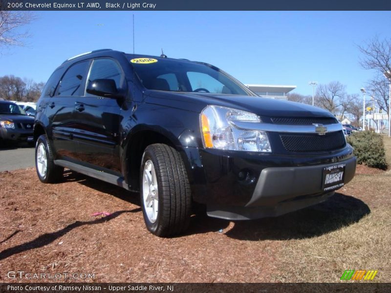 Black / Light Gray 2006 Chevrolet Equinox LT AWD