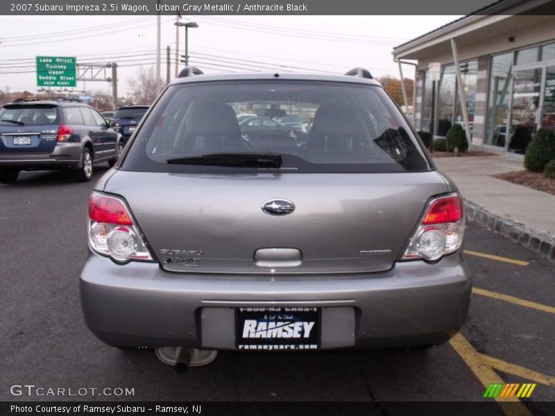 Urban Gray Metallic / Anthracite Black 2007 Subaru Impreza 2.5i Wagon