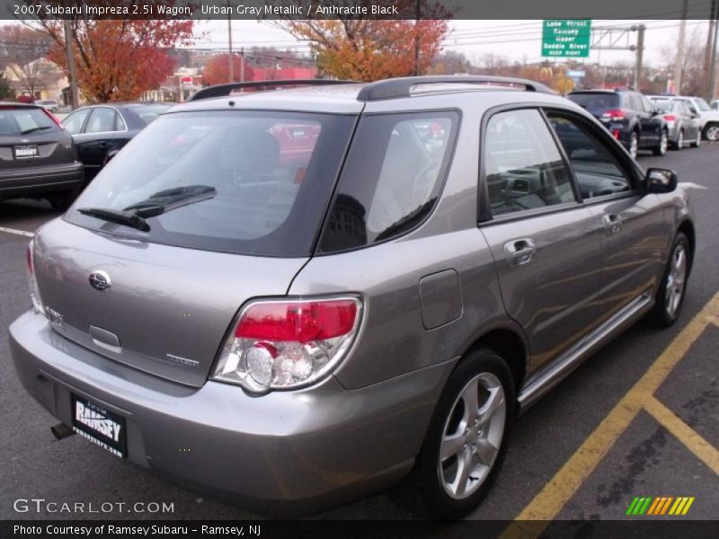 Urban Gray Metallic / Anthracite Black 2007 Subaru Impreza 2.5i Wagon