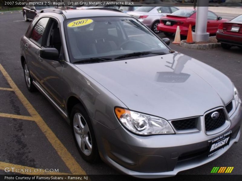 Urban Gray Metallic / Anthracite Black 2007 Subaru Impreza 2.5i Wagon