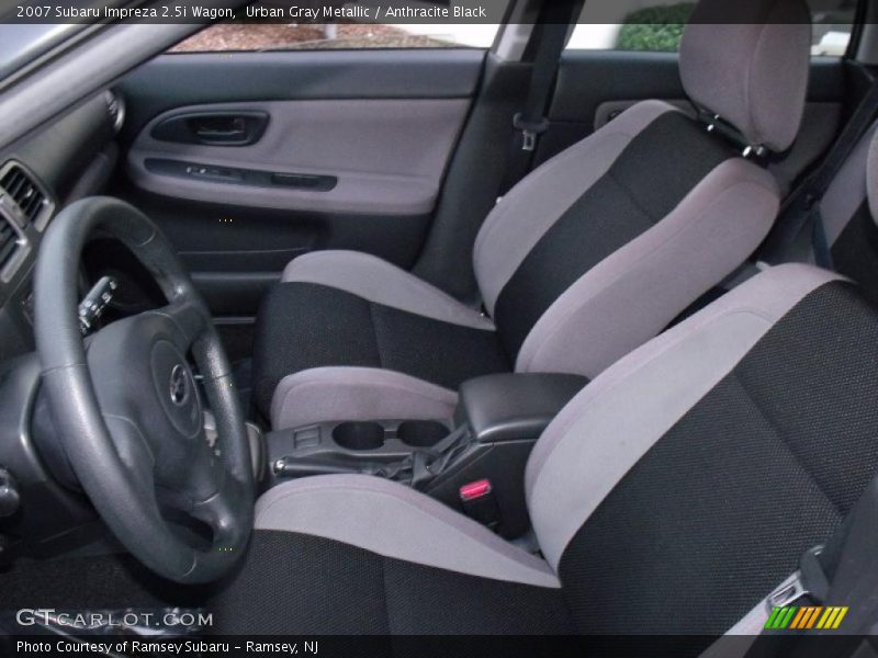 Urban Gray Metallic / Anthracite Black 2007 Subaru Impreza 2.5i Wagon