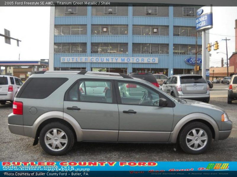 Titanium Green Metallic / Shale 2005 Ford Freestyle SE AWD