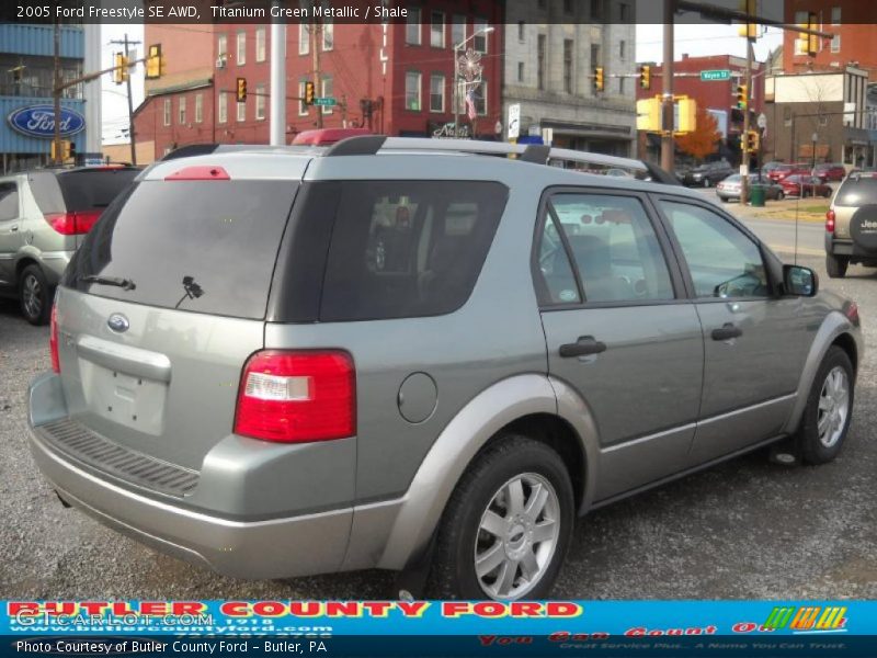 Titanium Green Metallic / Shale 2005 Ford Freestyle SE AWD