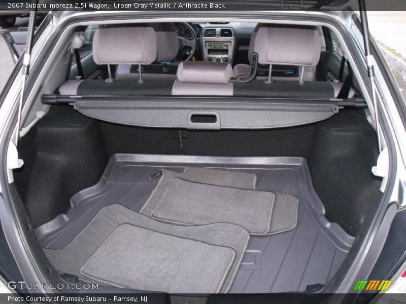 Urban Gray Metallic / Anthracite Black 2007 Subaru Impreza 2.5i Wagon