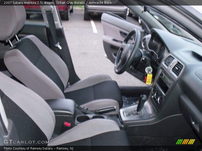 Urban Gray Metallic / Anthracite Black 2007 Subaru Impreza 2.5i Wagon
