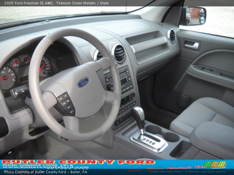 Titanium Green Metallic / Shale 2005 Ford Freestyle SE AWD