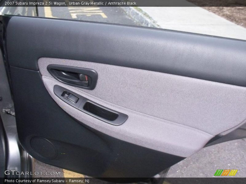 Urban Gray Metallic / Anthracite Black 2007 Subaru Impreza 2.5i Wagon