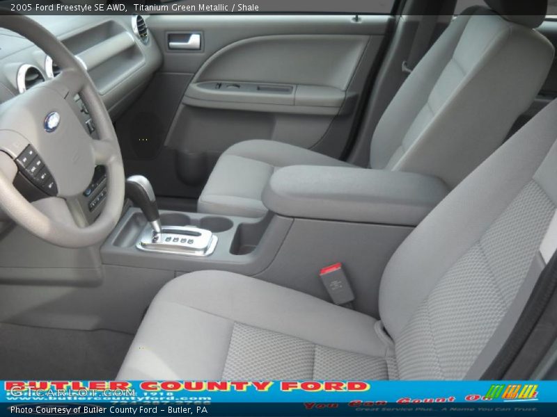 Titanium Green Metallic / Shale 2005 Ford Freestyle SE AWD