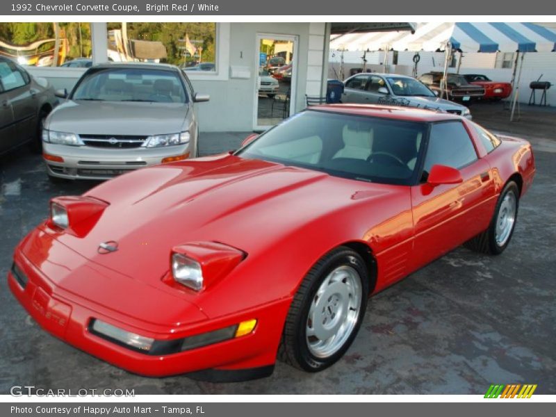 Front 3/4 View of 1992 Corvette Coupe