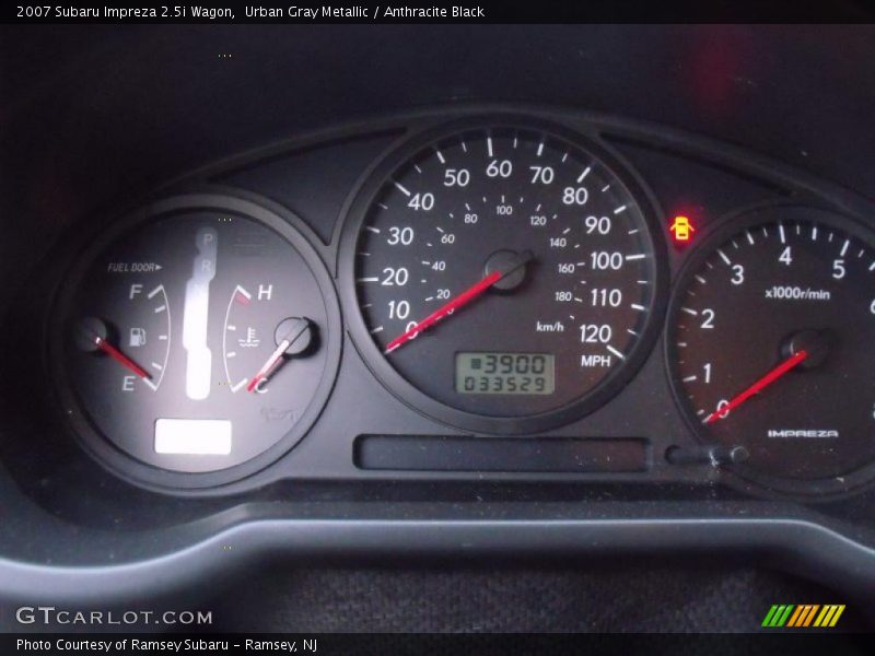 Urban Gray Metallic / Anthracite Black 2007 Subaru Impreza 2.5i Wagon