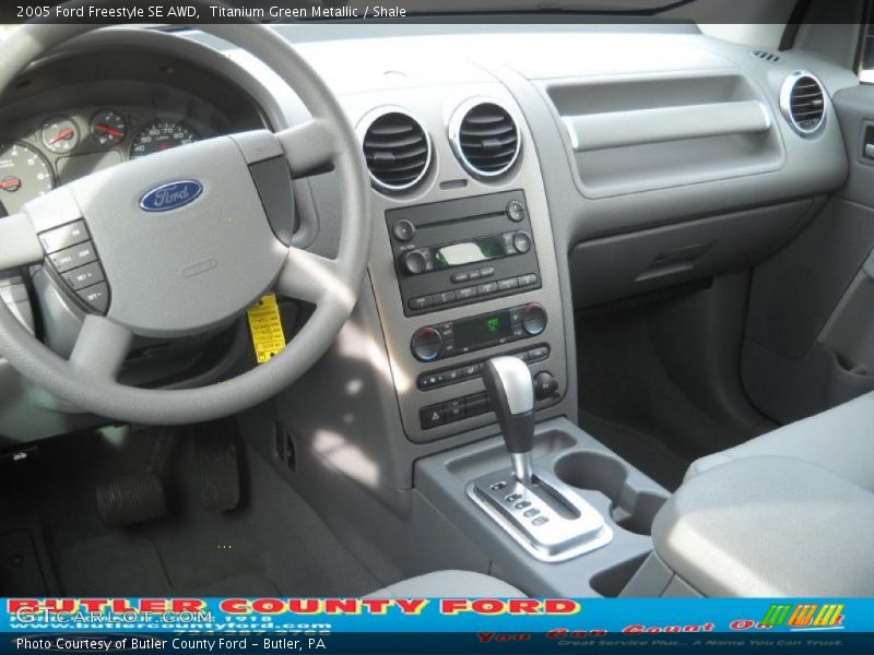 Titanium Green Metallic / Shale 2005 Ford Freestyle SE AWD