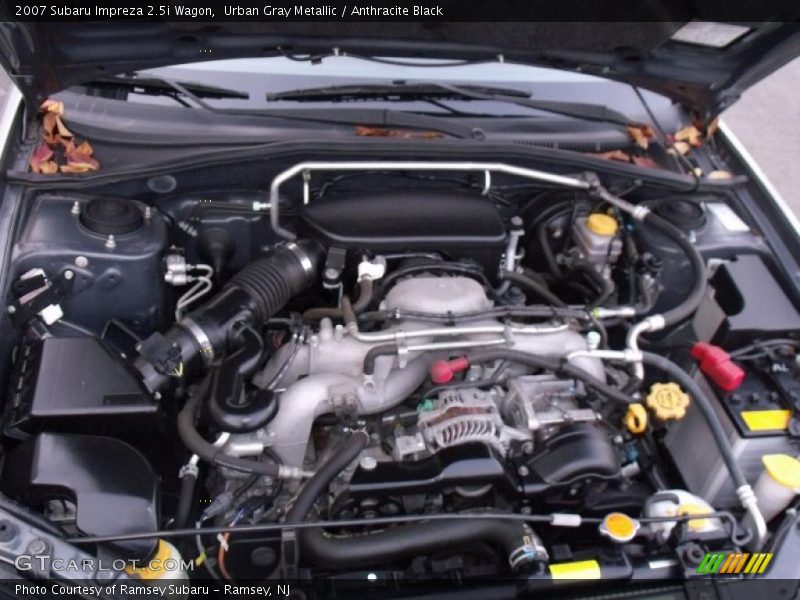Urban Gray Metallic / Anthracite Black 2007 Subaru Impreza 2.5i Wagon