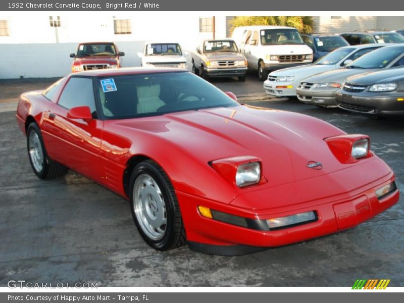 Front 3/4 View of 1992 Corvette Coupe