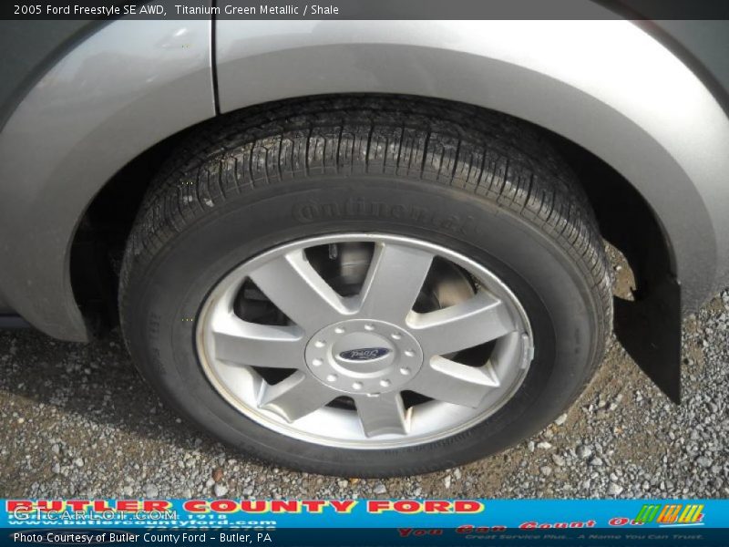 Titanium Green Metallic / Shale 2005 Ford Freestyle SE AWD