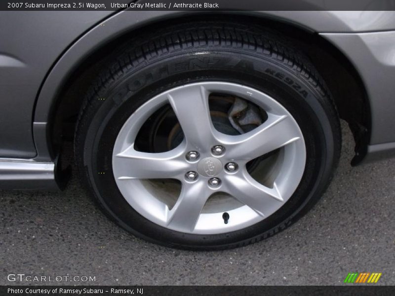 Urban Gray Metallic / Anthracite Black 2007 Subaru Impreza 2.5i Wagon