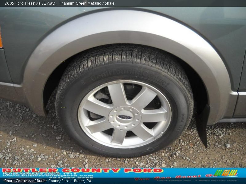 Titanium Green Metallic / Shale 2005 Ford Freestyle SE AWD
