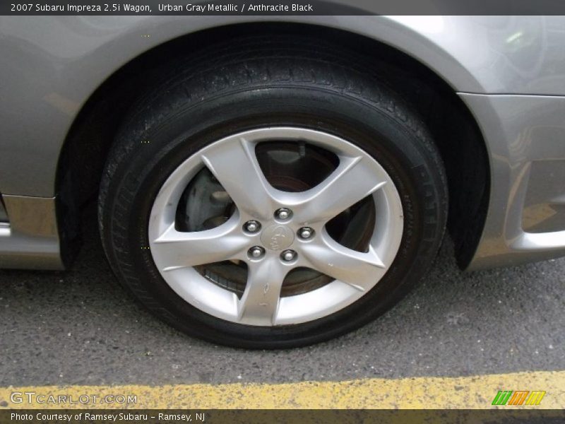 Urban Gray Metallic / Anthracite Black 2007 Subaru Impreza 2.5i Wagon