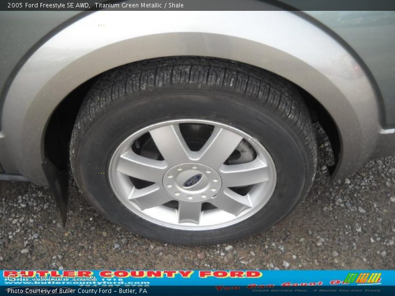 Titanium Green Metallic / Shale 2005 Ford Freestyle SE AWD