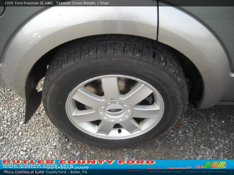 Titanium Green Metallic / Shale 2005 Ford Freestyle SE AWD