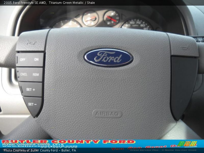 Titanium Green Metallic / Shale 2005 Ford Freestyle SE AWD