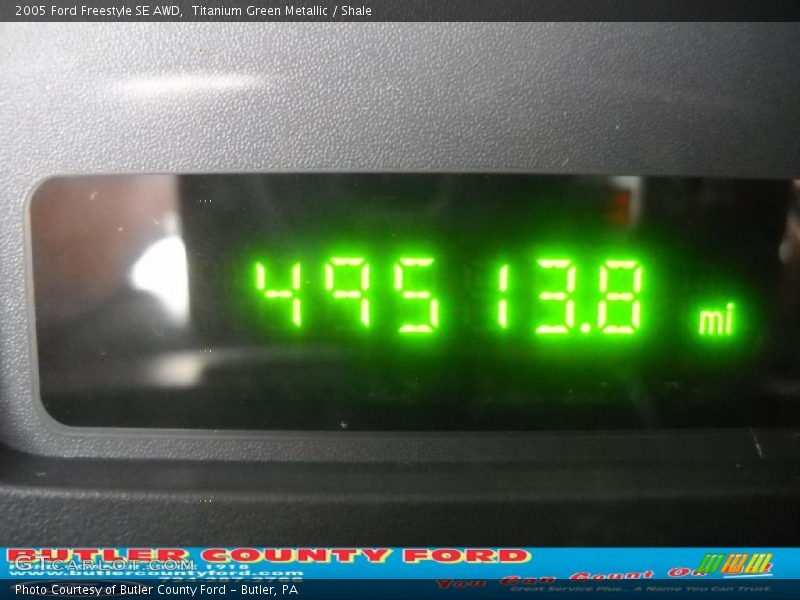 Titanium Green Metallic / Shale 2005 Ford Freestyle SE AWD