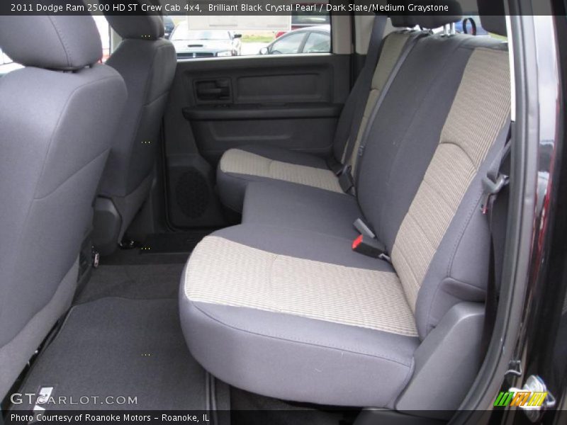  2011 Ram 2500 HD ST Crew Cab 4x4 Dark Slate/Medium Graystone Interior