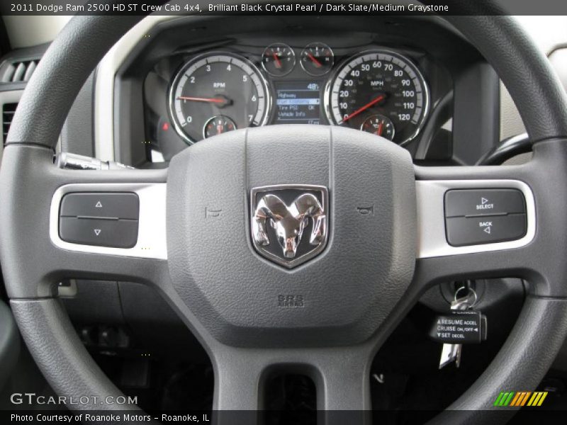 Controls of 2011 Ram 2500 HD ST Crew Cab 4x4