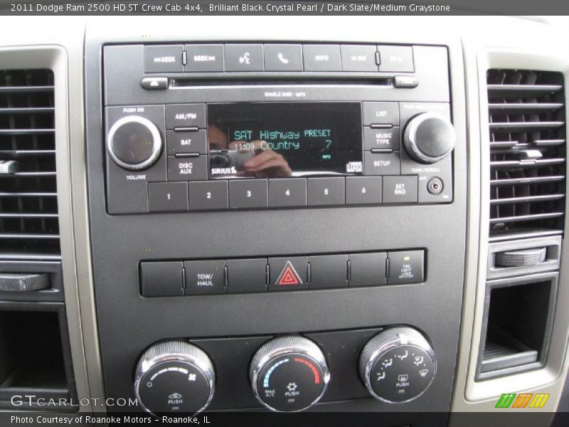 Controls of 2011 Ram 2500 HD ST Crew Cab 4x4