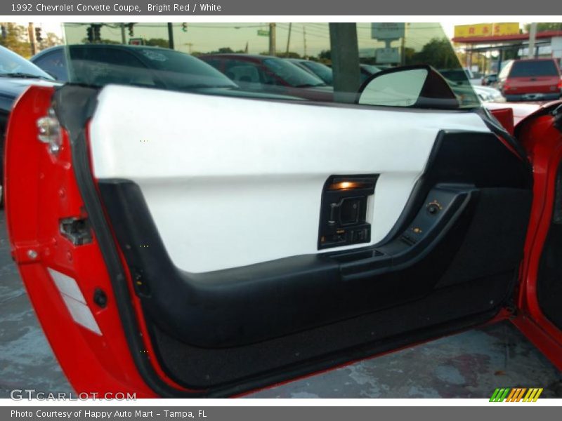 Door Panel of 1992 Corvette Coupe