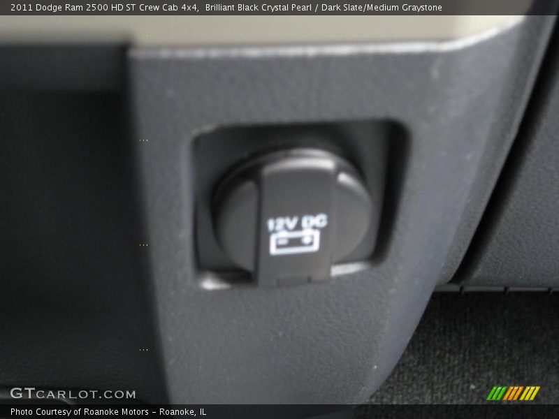 Brilliant Black Crystal Pearl / Dark Slate/Medium Graystone 2011 Dodge Ram 2500 HD ST Crew Cab 4x4