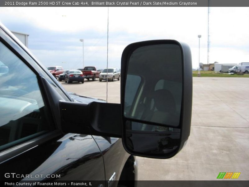 Brilliant Black Crystal Pearl / Dark Slate/Medium Graystone 2011 Dodge Ram 2500 HD ST Crew Cab 4x4