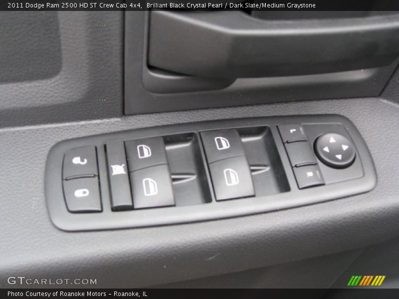 Controls of 2011 Ram 2500 HD ST Crew Cab 4x4