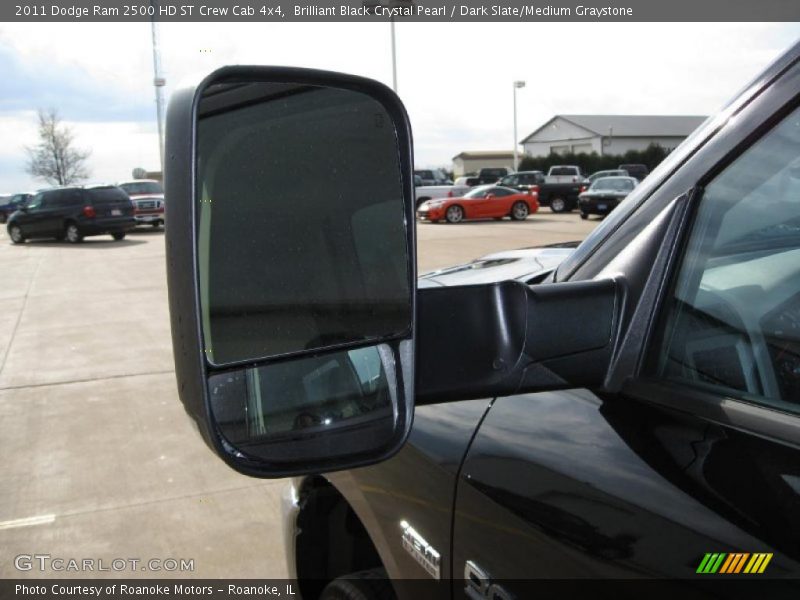 Brilliant Black Crystal Pearl / Dark Slate/Medium Graystone 2011 Dodge Ram 2500 HD ST Crew Cab 4x4