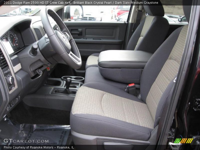  2011 Ram 2500 HD ST Crew Cab 4x4 Dark Slate/Medium Graystone Interior