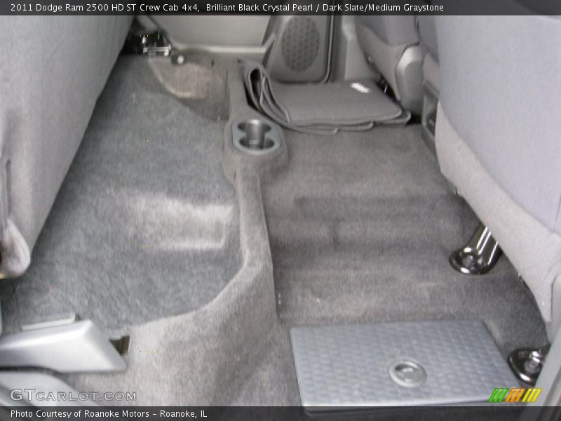 Brilliant Black Crystal Pearl / Dark Slate/Medium Graystone 2011 Dodge Ram 2500 HD ST Crew Cab 4x4