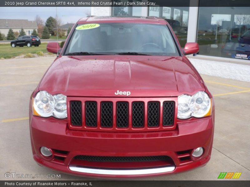 Inferno Red Crystal Pearl / Dark Slate Gray 2010 Jeep Grand Cherokee SRT8 4x4