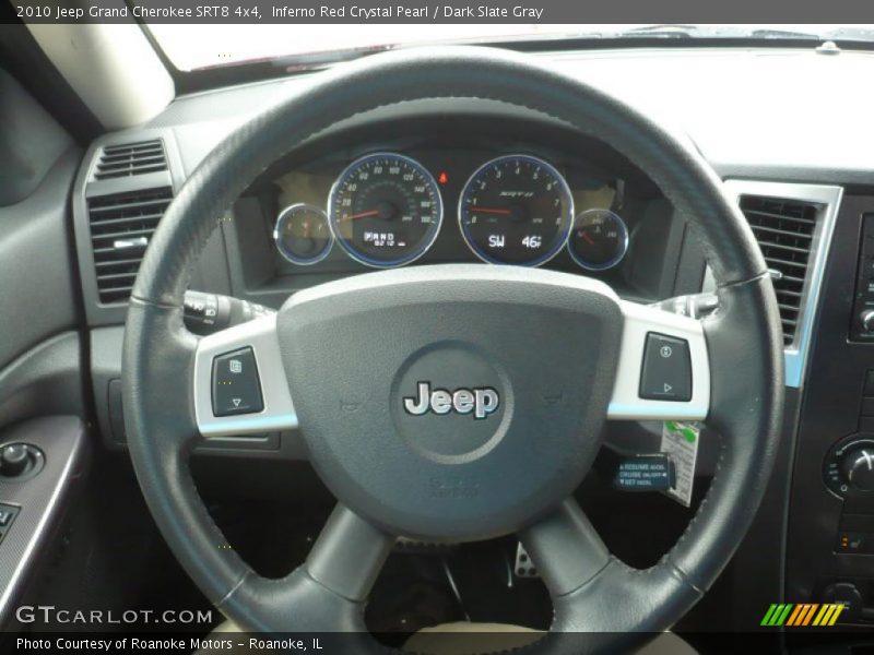 Inferno Red Crystal Pearl / Dark Slate Gray 2010 Jeep Grand Cherokee SRT8 4x4