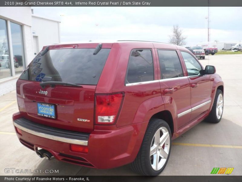  2010 Grand Cherokee SRT8 4x4 Inferno Red Crystal Pearl