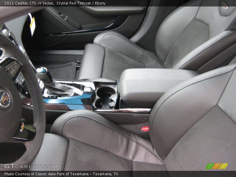 Ebony Interior - 2011 CTS -V Sedan 
