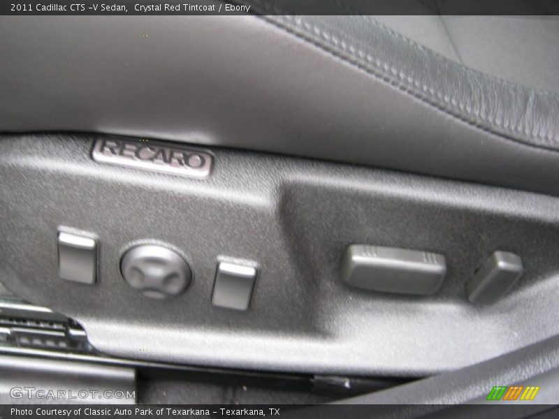 Controls of 2011 CTS -V Sedan