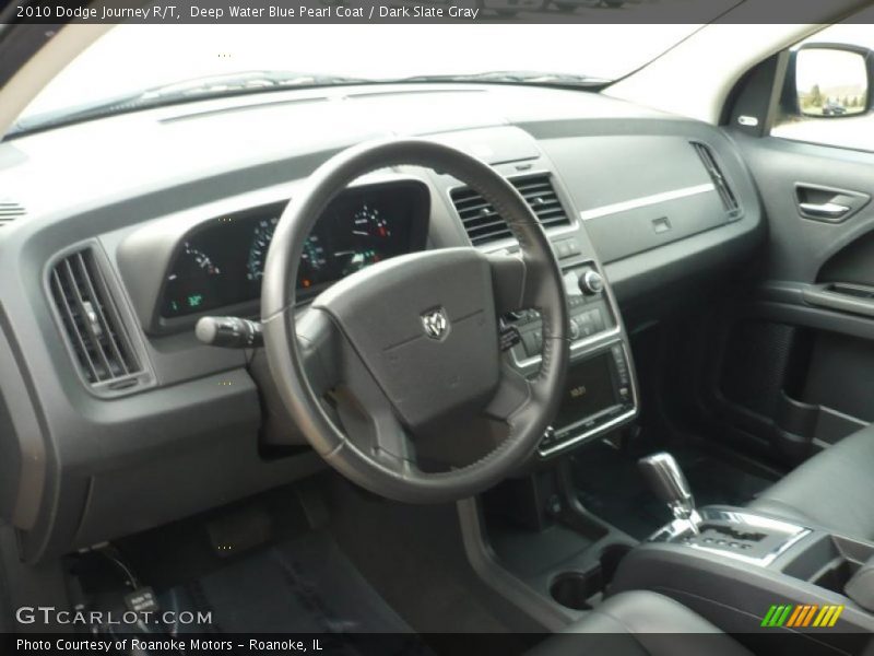 Dark Slate Gray Interior - 2010 Journey R/T 