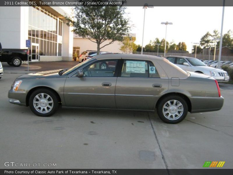 Tuscan Bronze ChromFlair / Shale/Cocoa Accents 2011 Cadillac DTS