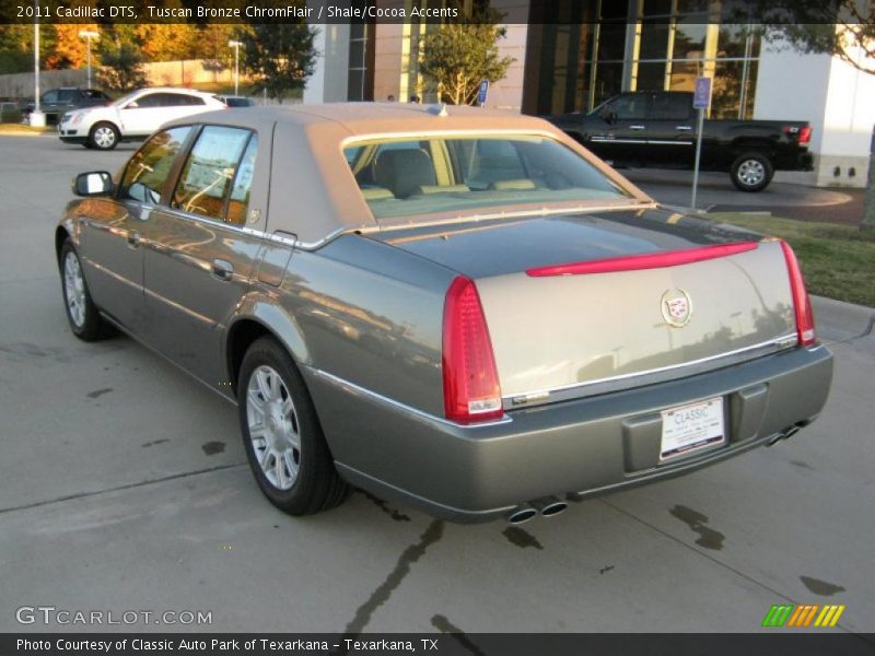 Tuscan Bronze ChromFlair / Shale/Cocoa Accents 2011 Cadillac DTS