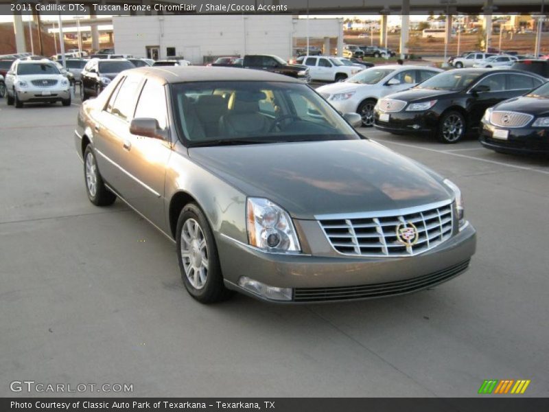 Tuscan Bronze ChromFlair / Shale/Cocoa Accents 2011 Cadillac DTS