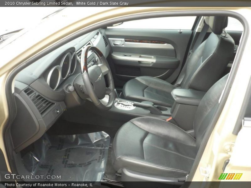  2010 Sebring Limited Sedan Dark Slate Gray Interior